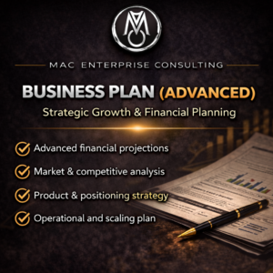 Business Plan (Advanced)
