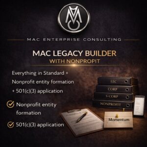 MAC Legacy Builder, with Nonprofit