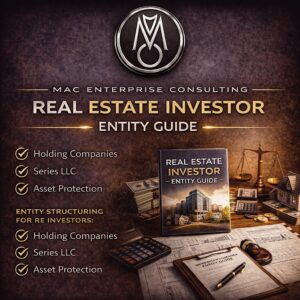 Real Estate Investor Entity Guide