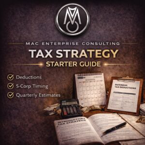 Tax Strategy Starter Guide
