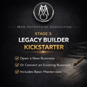 Stage 3: Legacy Builder Kickstarter