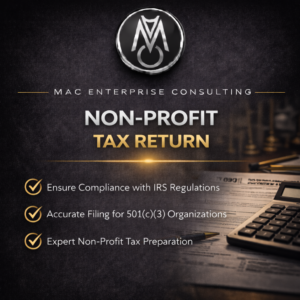 Non-Profit Tax Return