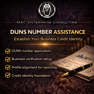 DUNS Number Assistance