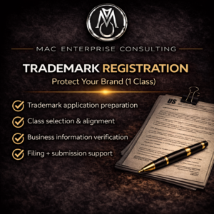 Trademark Registration (1 Class)